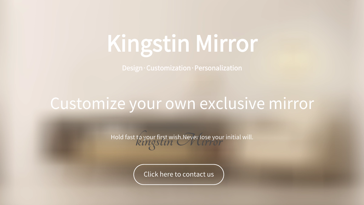 Kingstin Asymmetrical LED Bathroom Mirror Pebble Irregular Wall Mounted Lighted Vanity Mirror 3 Colors Dimmable