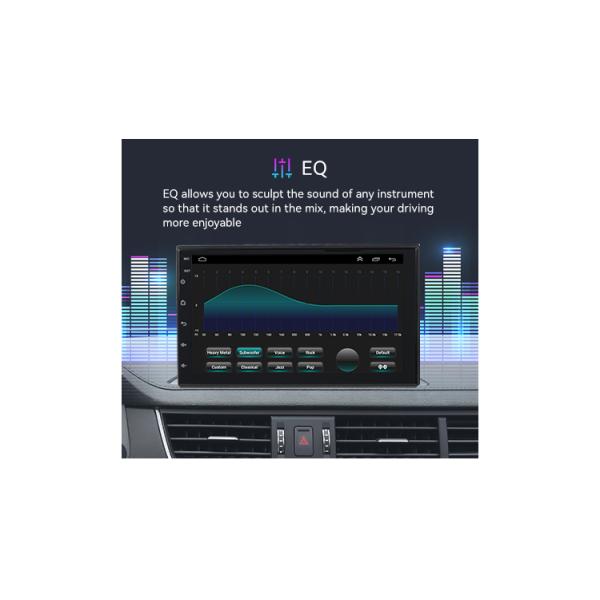 7' 2 DIN Car Radio Android 9.0 GPS Navi Car Screen для Apple Carplay & Android Авто FM Авторадио мультимедиа BT зеркало