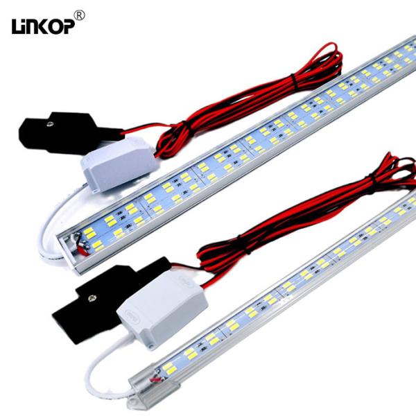 Display Cabinet Hard Light Strip with Multifunctional Lighting Solution and 24V DC Input Voltage Made of PCB Material