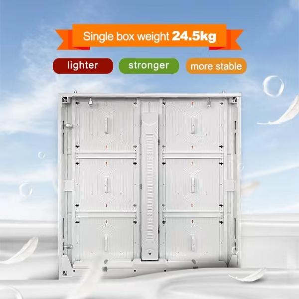 Outdoor Led Screen Long Lifespan P5.7 Full Color LED Display Panel 250mm*250mm For Outdoor Advertising