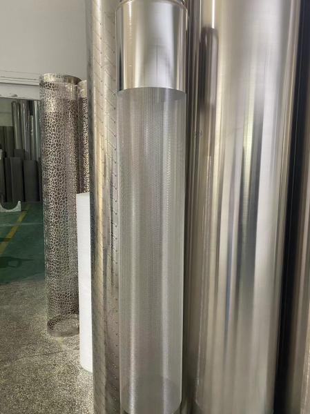 Nickel Balls Rotary Screen Printing With Orderliness Machinery Parts Rotary Nickel Screen