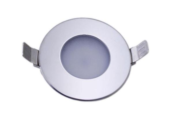 3W Cool White RV Boat Recessed Ceiling Light Super Slim LED Panel Light Aluminum Downlights