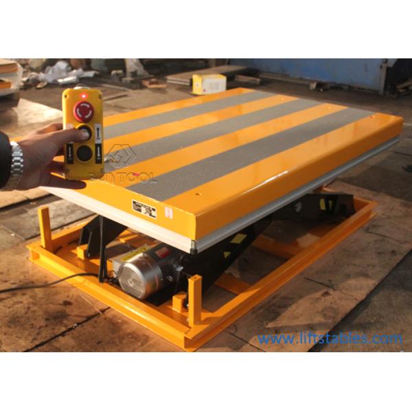 Гидравлические портативного низкопрофильного электрические Scissor подниматься дистанционного управления таблицы подъема 800kg беспроводной