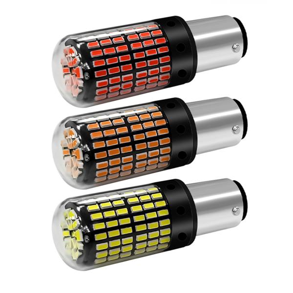 T20 144smd Car Led Bulb 1156 1157 7440 7443 Luz Branca Amarelo Luz Vermelha Luz de Viração Luz de Sinalização de Direção Luz de Freio Reverso Bul