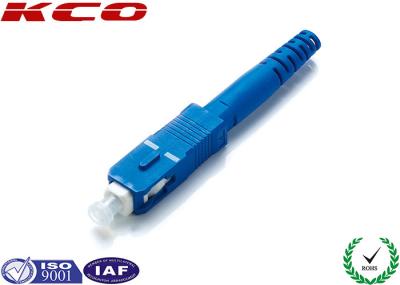 Conectores de fibra ótica do SC de FTTH/conector pequeno do SC da fibra do fatora de formulários