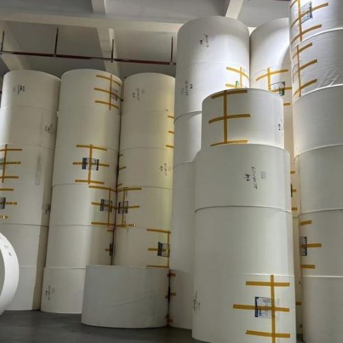 Diseño personalizado Impresión al por mayor Vasos de papel Materia prima Vasos de papel Abanicos Grado alimenticio a prueba de agua