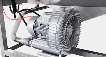 SUS304 Stainless Steel Bubble Vegetable Washing Machine For Carrots Potatoes Ginger Apples