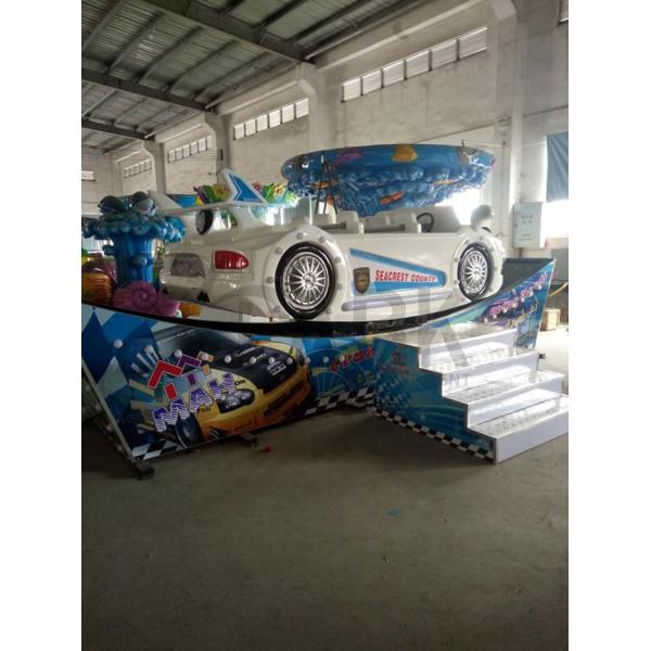 380V Commercial Kiddy Ride Machine , Cool Seacrest County Racing Car Simulator