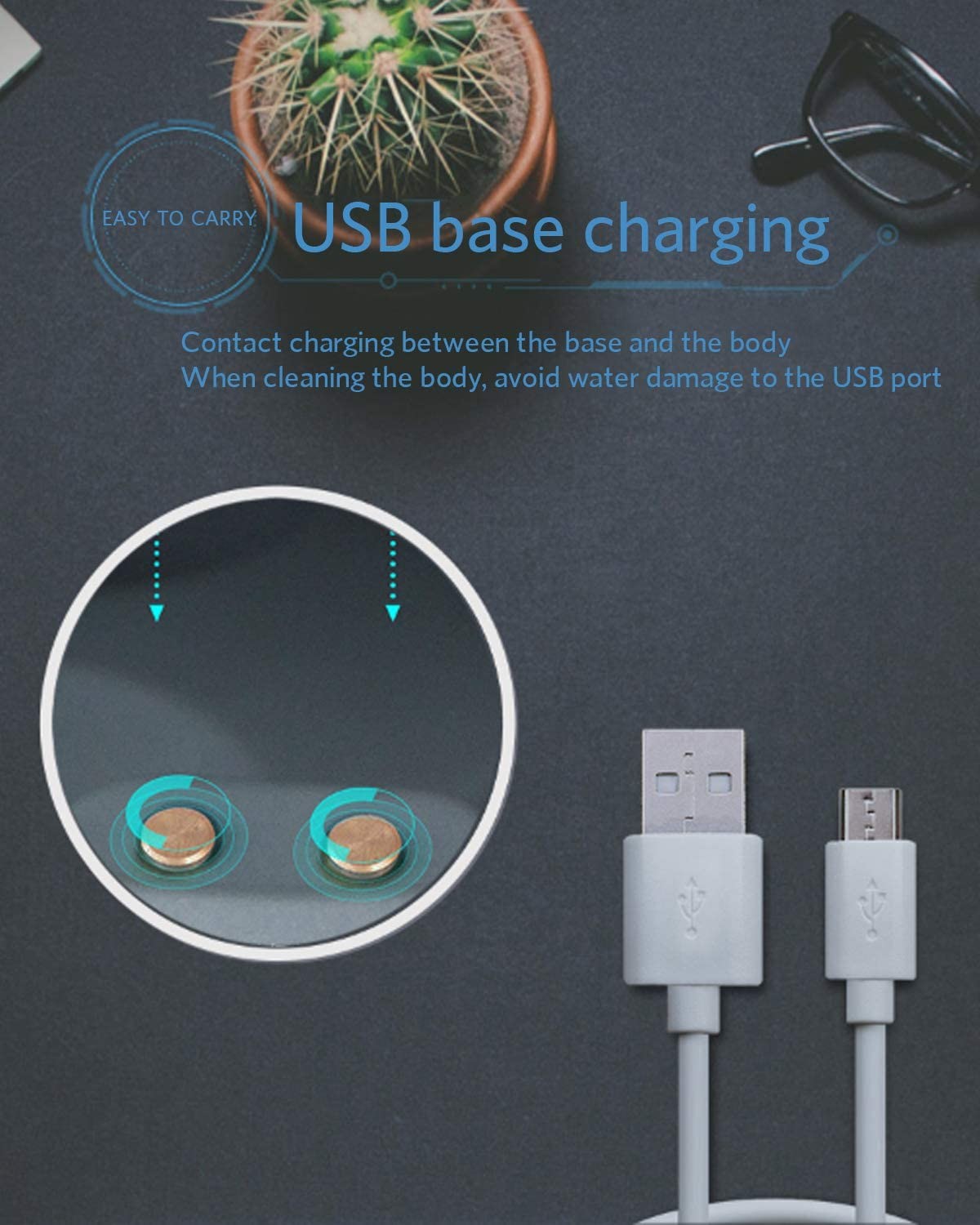 USB отпуска стресса поручая электрический главный Massager скальпа