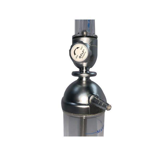 O2 Gas Brass Medical Oxygen Flowmeter For Emerfgency Care