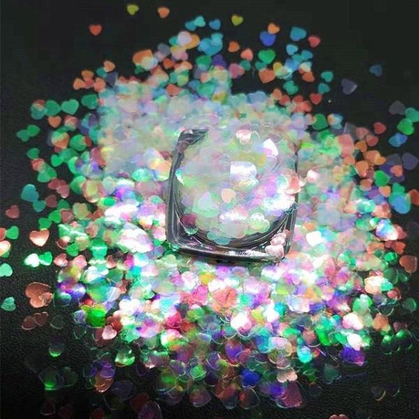 Glitter Heart Valentine's Day Heart Lover Confetti Sprinkles Big Small Mixes Heart Shape for Wedding Gathering Supplies
