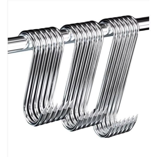Stainless Steel Metal Hanging Heavy Duty Adhesive Wall Coat Hooks for Clothes M2.5 M3 M4 M5 M6 M8 M10 M12 M14 M16 M20