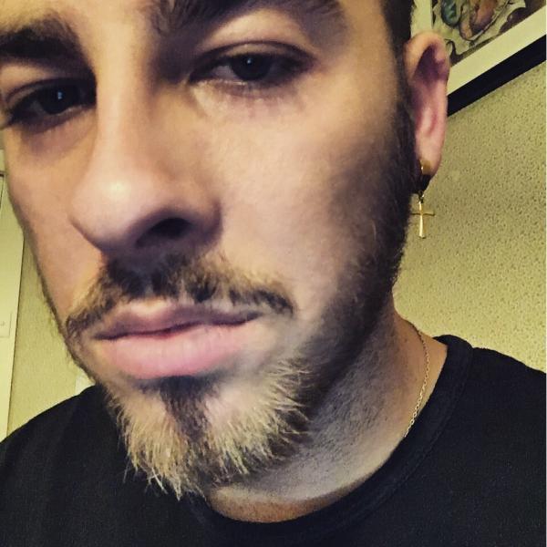 Circle Round cross earrings for men Stainless Steel Pendant Stud Earrings Punk Rock Style Male Men Earrings Jewelry