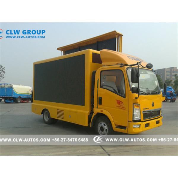 Тележка рекламы СИД SINOTRUK HOWO 4X2 P4 P5 P6 P8