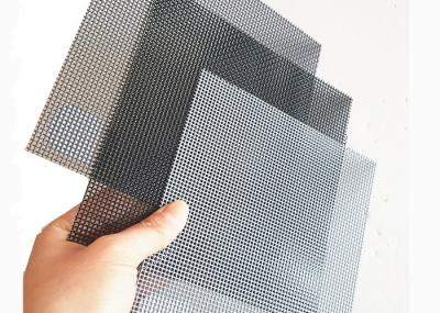 rede de arame de aço inoxidável de 1200x2000MM com cor preta para a tela de malha da janela