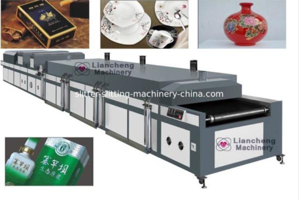 China top 1 screen press JINBAO Brand JB-800P/1100P UV photofixation machine hot air electric heated drying tunnel