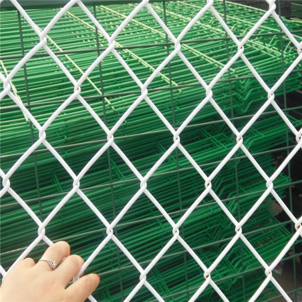 Hot Dipped Galvanized 11 Gauge Garden garden farm sports field Diamond Wire Mesh Fence