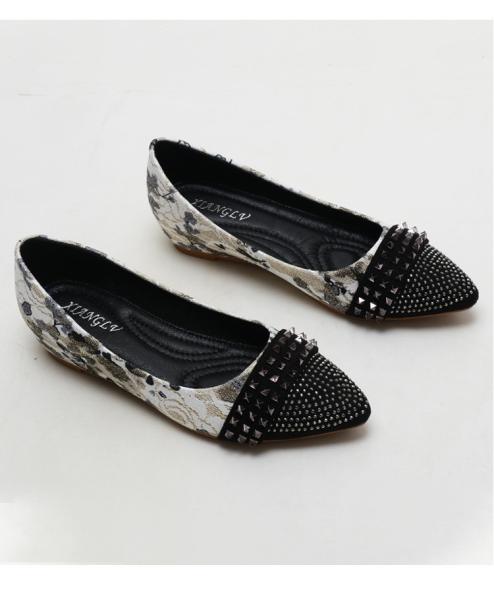 BS143 Internally Increased Single Shoes Women 2021 New Spring And Summer Shallow Mouth Non-Slip Mother Slope Heel Peas S