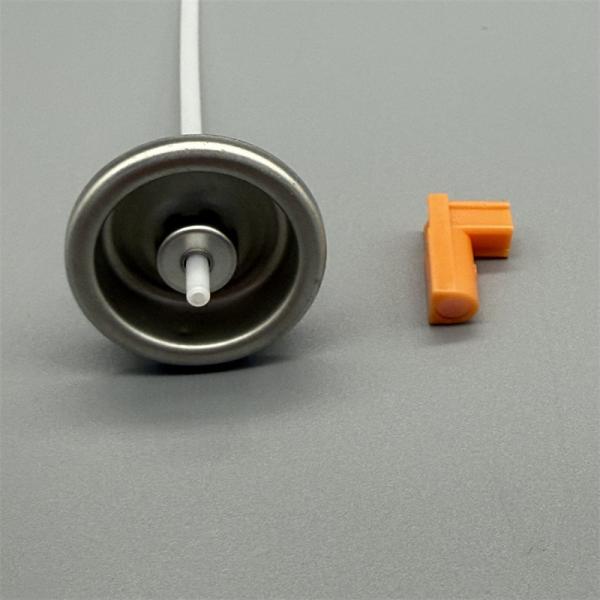 Sanitary Food-Grade Metered Aerosol Valves for Edible Oils & Food Service Sprays with Easy Cleaning and Compliant Materials.