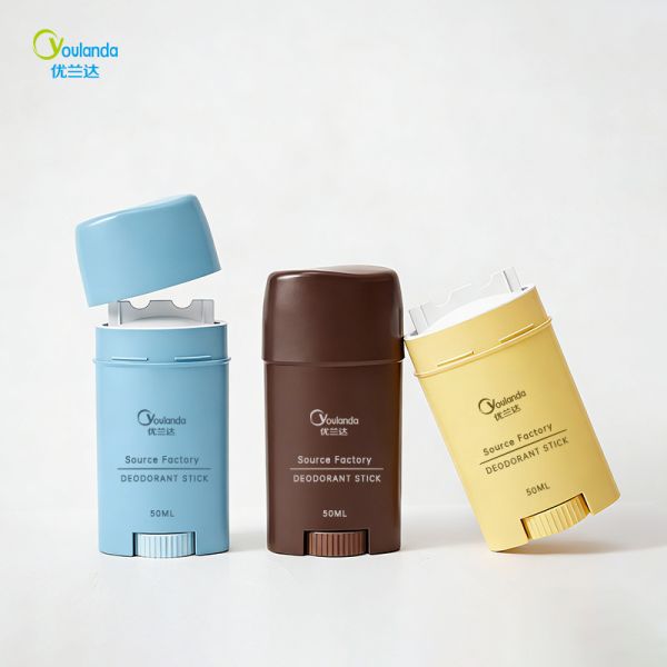 PP Deodorant Stick Container Antiperspirant Plastic Cosmectic Packing Eco Friendly Deodorant Tubes