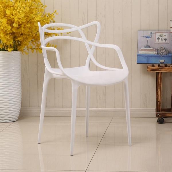 Unique Design 0.362CBM 54cm 83cm Modern Plastic Chairs