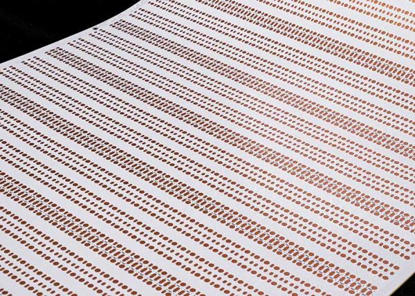 Double Sided FPCB 2835 Flexible LED2835,60LED light beats/PCS,size: 5*503mm,12V double-sided Board white film FPCB SMT