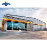 Construction en acier préfabriqué sur mesure du FSM avec gouttière de toit en tôle d'acier de couleur