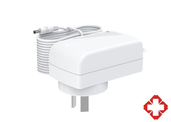 IEC/EN 60601 Certified 24W AU Plug Medical Power Supply, 12V/9V/5V/24V/36V Medical AC Adapter