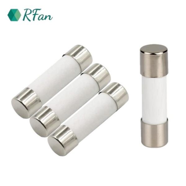 BMF1315 Fuseau à tube en céramique à action rapide jetable 3.15A 250V/125V 6.35