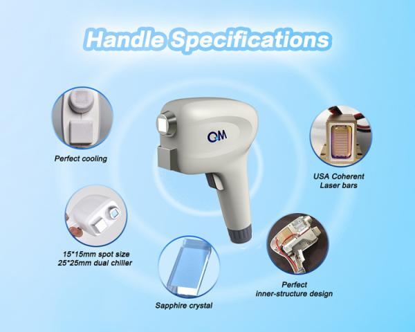 Diode Laser+Alexandrite laser+Nd YAG Q swtiched Laser 3 in 1 laser System