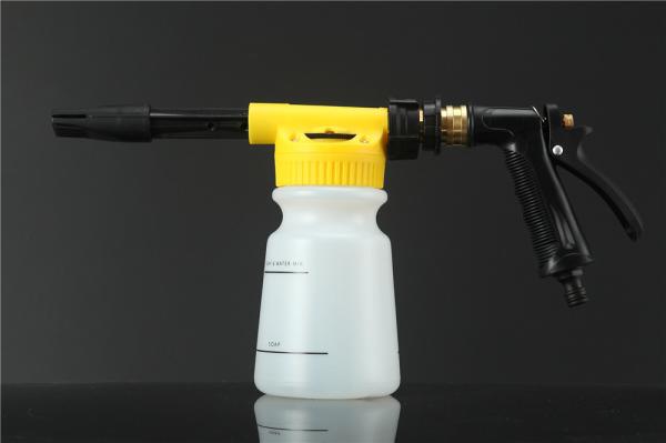 Yellow color high quality car cleaning detailing foam  washing gun foam sprayer