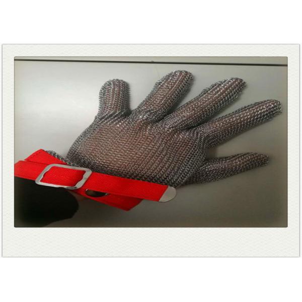 Отрежьте устойчивый металл перчаток нержавеющей стали сваренный для мясной промышленности