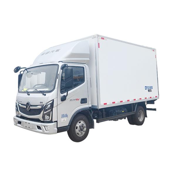 China Foton Brand 4x2 5ton Camion Refrigerado Meat Delivery Refrigerator Van Truck