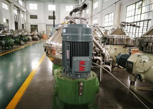 Separador líquido contínuo do centrifugador do disco 90 quilowatts da fermentação de aço inoxidável da biologia