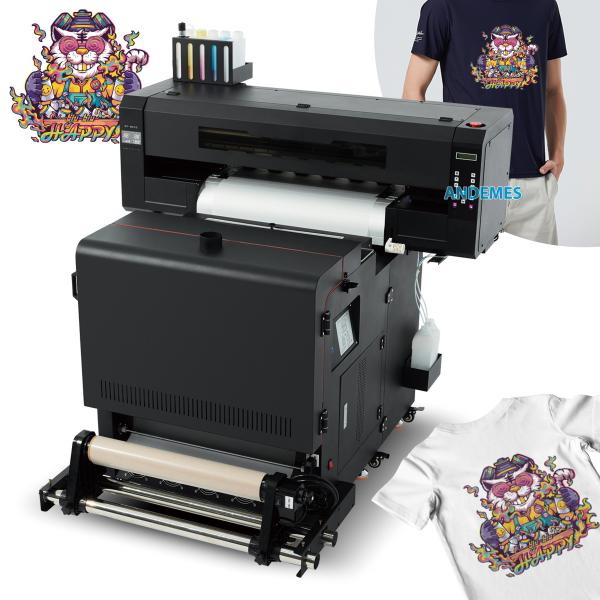 Automatic Grade Automatic A1 DTF Printer With Ink Textile PET Film Ink Printing Width A1 24 Inches