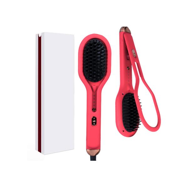 Электрический гребень пластиковое 45W щетки раскручивателя волос для домашнего/г