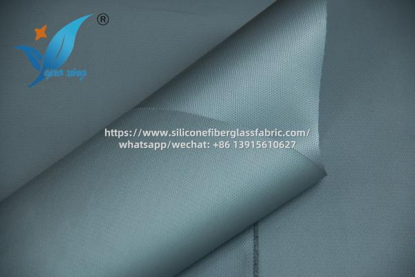 0.8mm Silicone Coated Fiberglass Fabric Heat Resistant Industrial