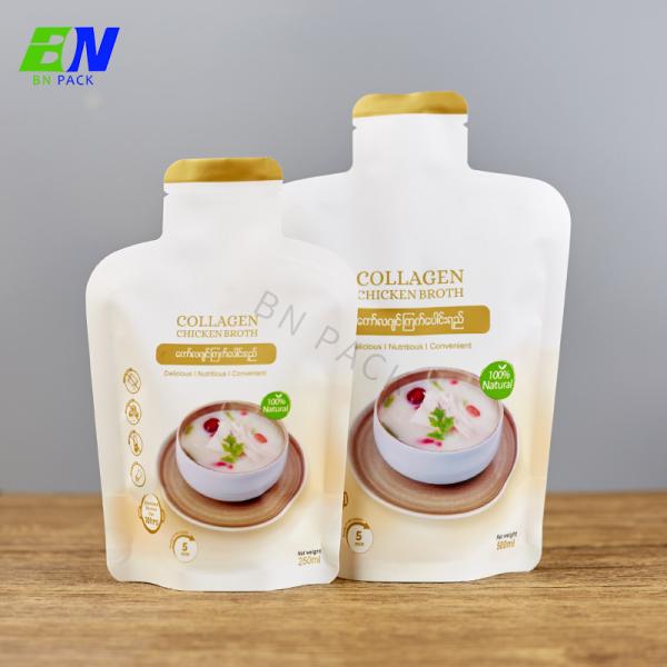 Custom Shape Moi Retort Pouch Resealable Food Vacuum Pouches