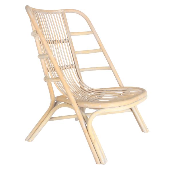 Luxury Cane Modern Chair Adjustable Wooden Wicker Rattan Bar Chairs Outdoor Garden Sofa Chair