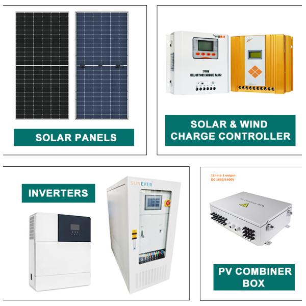 5кВт 6кВт 8кВт 10кВт 12кВт солнечные батарейные дома системы модуль солнечные гибридные системы
