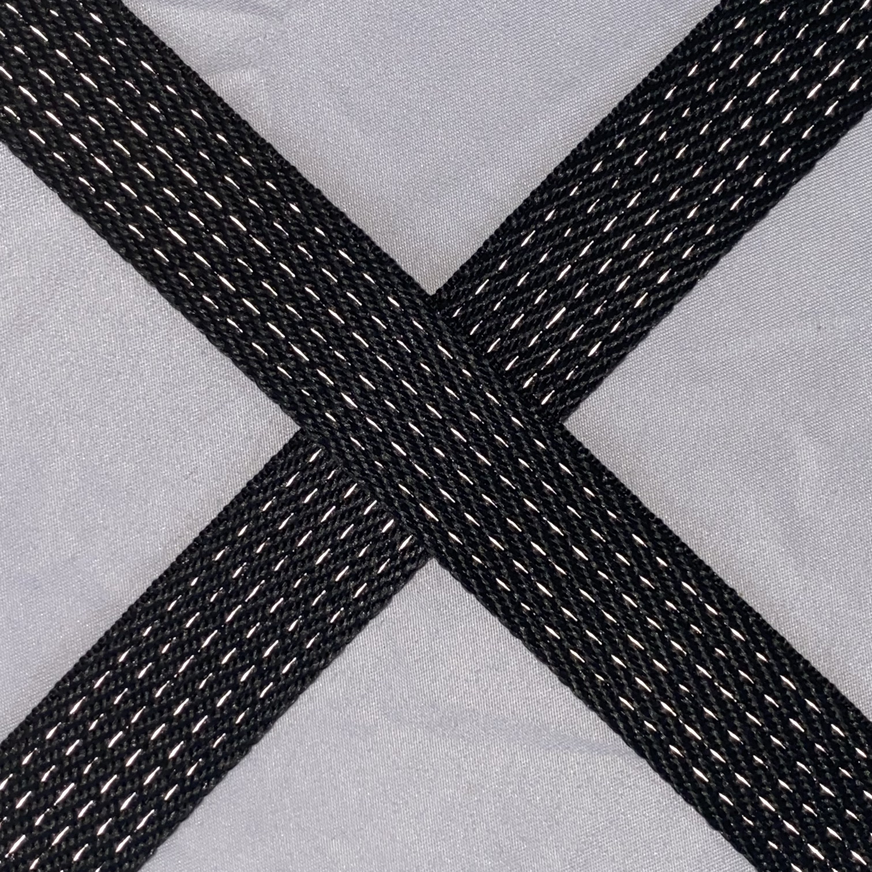 Heavy duty Reflective polyester fiber webbing suitable for pet collars pet leash safety belts backpacks and various outdoor gear products