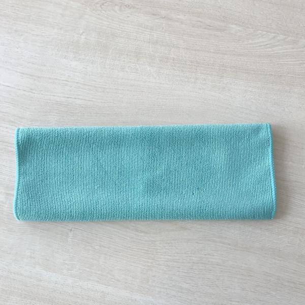 High weight warp knitting easy washing cake towels absorbing water microfiber wipes in kitchen