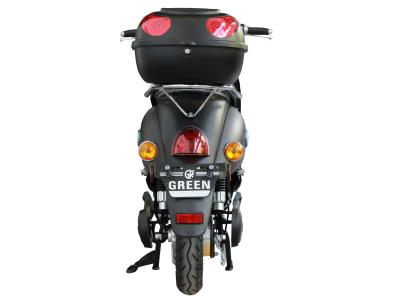 Fashionable Electric Road Scooters For Adults , Sport E Bike Electric Moped Scooter Green