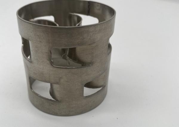 Absorption Tower 50mm 321 Stainless Steel Pall Rings Packing 0.8mm Thickness