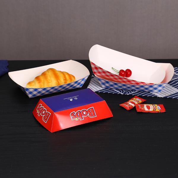 Custom Biodegradable Fried Chicken Long Box Lid Box Influencer Box Supplier Eco Friendly Food Packaging
