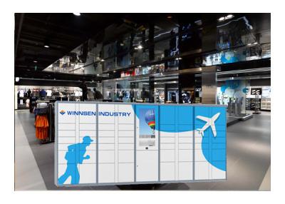 Keyless Express Company 24/7 Automated Parcel Lockers , Courier Locker With Barcode