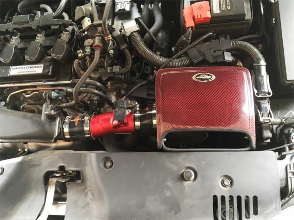 Unleash Power Carbon Fiber High-Flow Airbox for Honda Civic