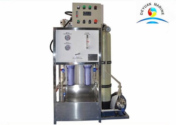 CCS Approved Automatic Marine Fresh Water Generator For Water Purifier