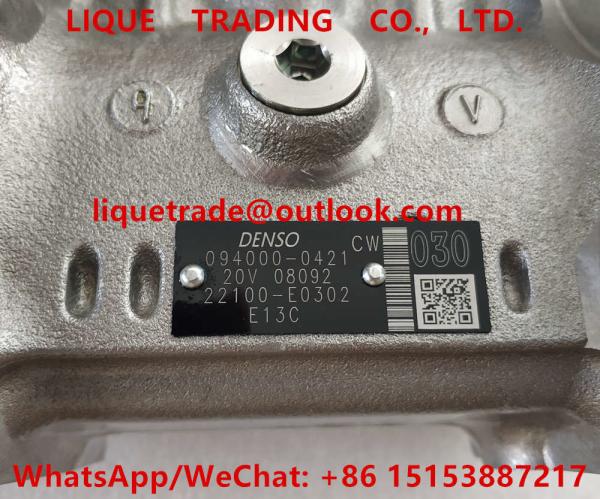 DENSO fuel pump 094000-0420 , 094000-0421 , 094000-0422, 22100-E0300, 22100-E0301, 22100-E0302  for HINO E13C