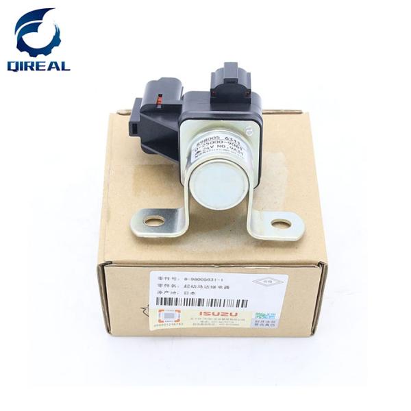 Реле 0-25000-9061 8-98005631-0 898005-6310 мотора стартера экскаватора 4HK1 6HK1